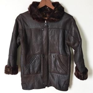 Vintage lamb leather jacket - Gem